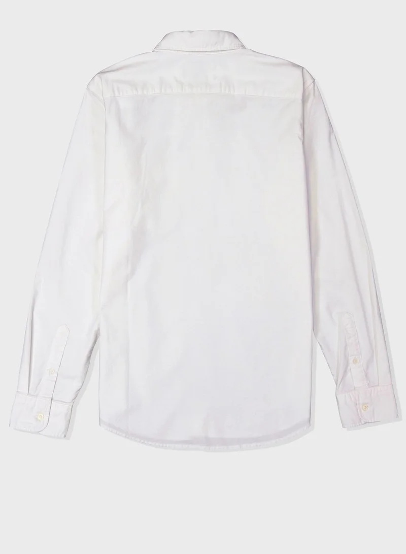 American Eagle Logo Slim Fit Shirt