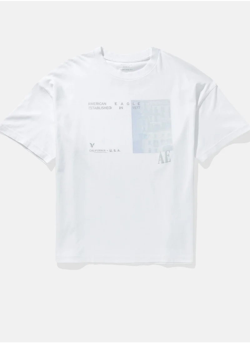 American Eagle AE Boxy Graphic T-Shirt