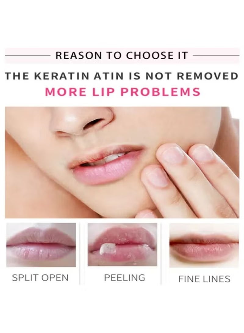 ESTELIN Peach Lip Scrub, Lip Mask, and Lip Balm 5g - Image 3
