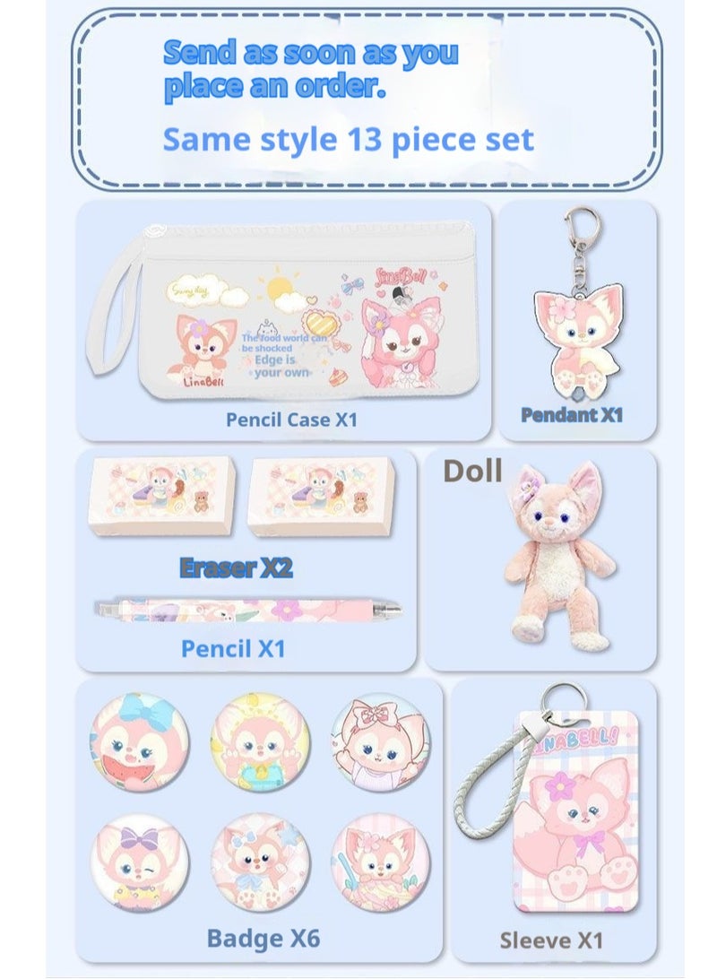 general 14-Piece Cartoon Lina Bell Backpack Set - Image 2