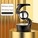 Apqdw Kinetic Desk Toys Kinetic Spinning Desk Toy Metal Fidget Toys for Adults Desk Fidgets for Office for Adults Gray Rose Gold - Image 4
