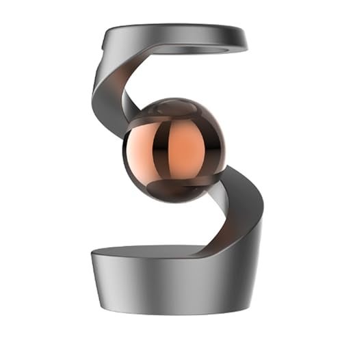 Apqdw Kinetic Desk Toys Kinetic Spinning Desk Toy Metal Fidget Toys for Adults Desk Fidgets for Office for Adults Gray Rose Gold - Image 1