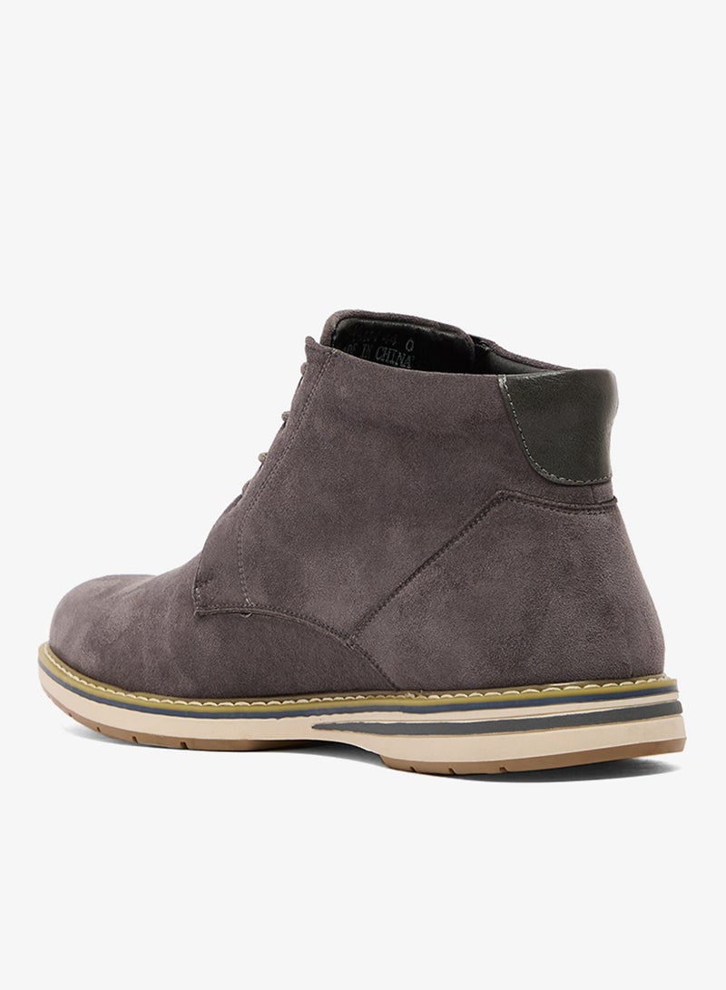 Seventy Five Welt Detail Casual Chukka Boots - Image 3