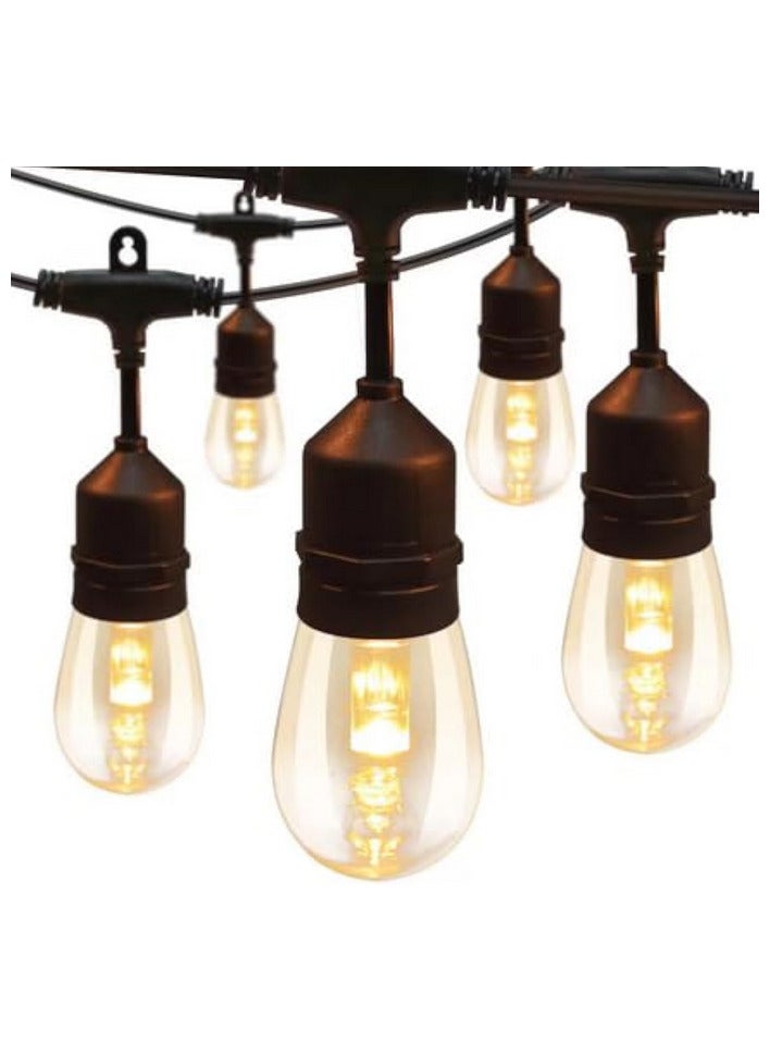 10 متر 10 مصباح شمسية، مقاومة للماء، مصباح مقاوم للعوامل الجوية