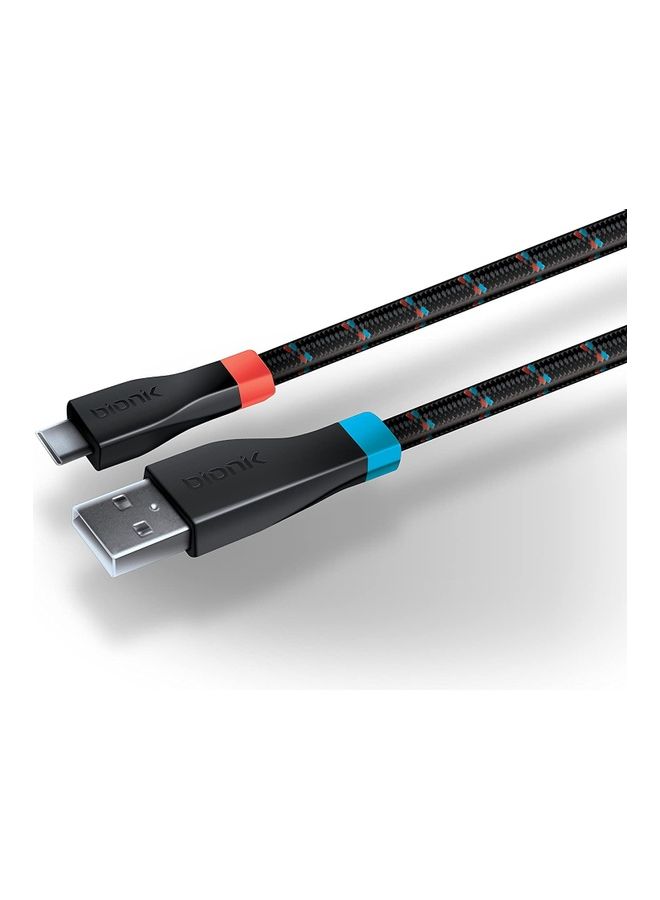 كابل USB فئة Type-C للشحن ونقل البيانات لجهاز نينتندو سويتش