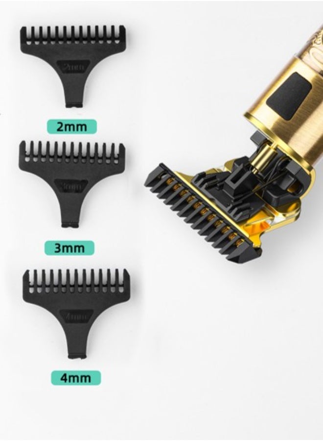 8-pieces Hair Clippers for Men, Beard Trimmer, Zero Gapped Trimmer T-Blade Trimmer Clippers for Hair Cutting, Cordless Trimmers Professional Barber, Liners Clippers Haircut, Edgers Clippers - Image 3