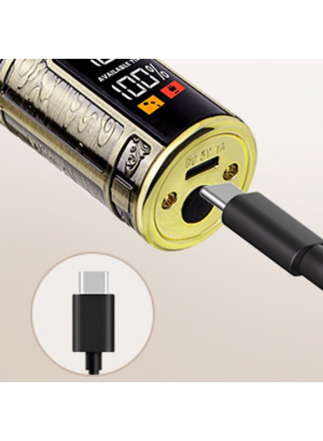 8-pieces Hair Clippers for Men, Beard Trimmer, Zero Gapped Trimmer T-Blade Trimmer Clippers for Hair Cutting, Cordless Trimmers Professional Barber, Liners Clippers Haircut, Edgers Clippers - Image 5