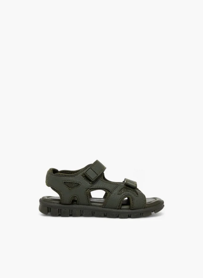 جونيورز Boys Hook & Loop Sandals