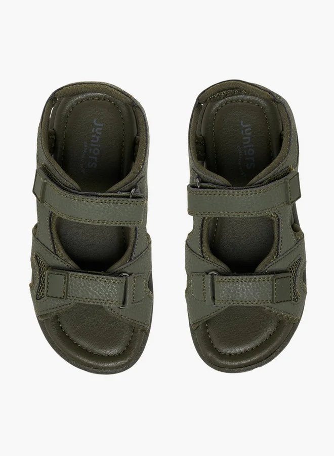 جونيورز Boys Hook & Loop Sandals