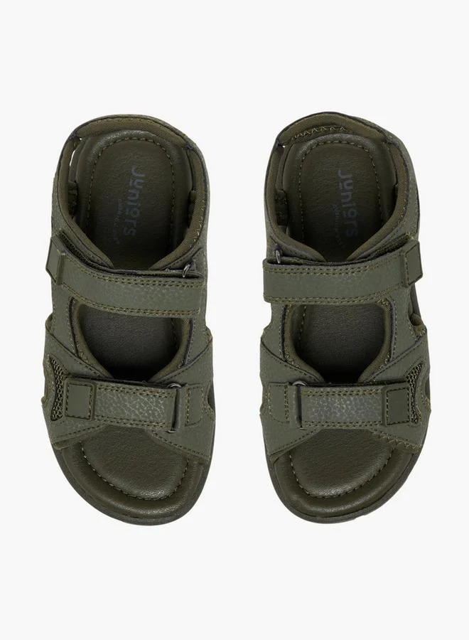 جونيورز Boys Hook & Loop Sandals