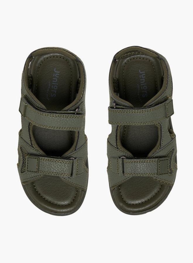 JUNIORS صنادل الأولاد مع إغلاق هوك وحلقة - Image 1