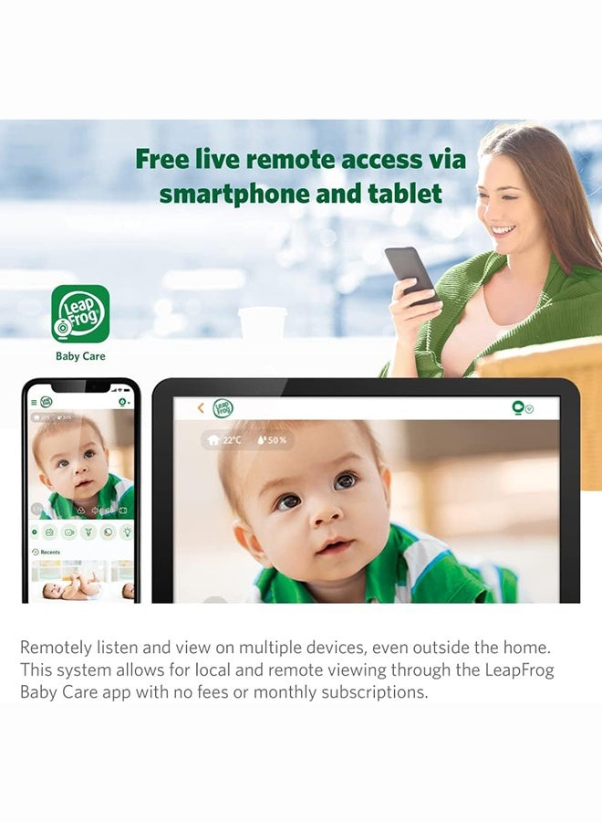 LeapFrog مراقب الفيديو الذكي للأطفال LeapFrog LF815HD 5 بوصة HD مع الوصول عن بُعد - Image 5