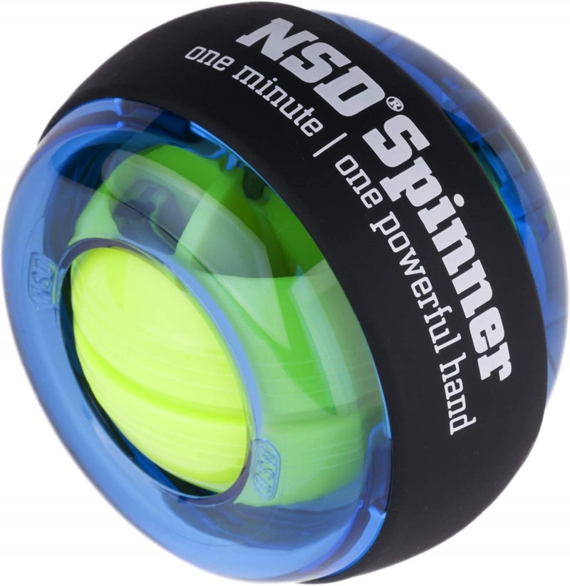 NSD Essential Crystal Spinner Gyro Ball | Grip Strengthener for Forearms, Wrist & Hands | String Start Design, Up to 18,000 RPM | Portable Wrist Trainer & Workout Equipment | Ideal for Desk Workers, Athletes & Musicians - Image 5