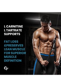 CARBAMIDE FORTE L Carnitine L Tartrate 2000Mg Powder For Pre And Post Workout 150G Bluberry Flavour  - Image 4