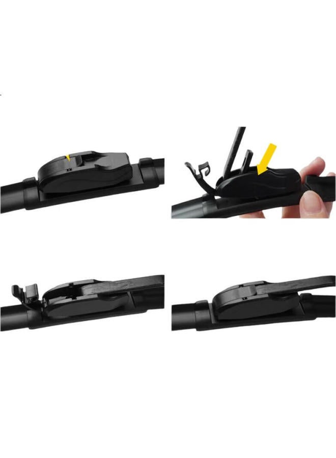 GOODYEAR Cadillac Atsl Windshield Wiper Blades, Original Quiet Cadillac Ats Wiper Strips, 22/18 - Image 1