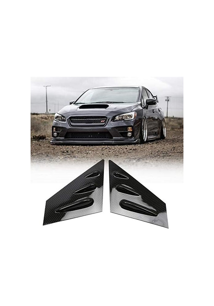 QASULER غطاء شتر النوافذ الجانبية لسيارة QASULER لطراز Subaru WRX STi - Image 5
