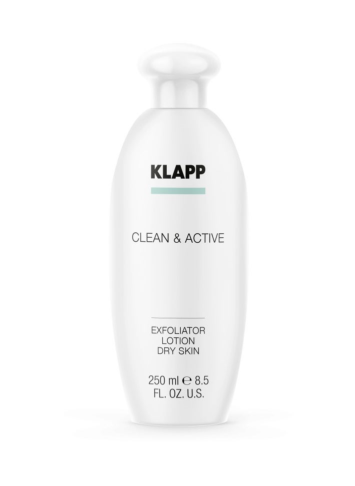 Klapp CLEAN & ACTIVE | Exfoliator Lotion Dry Skin 250 ML  - Image 3