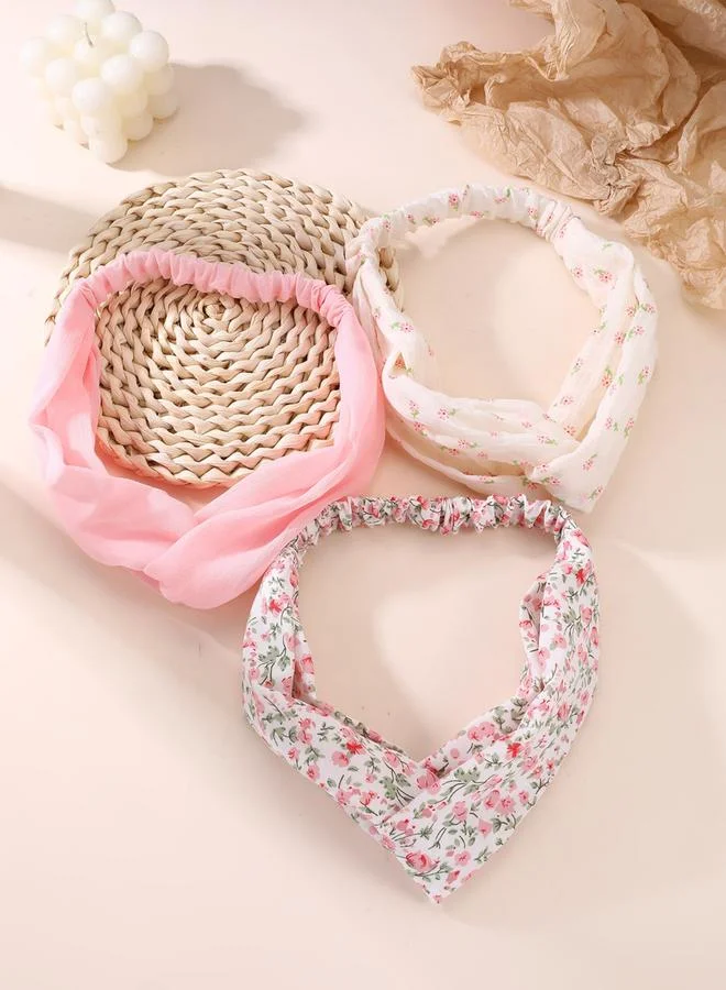 تايك تو Take Two Set of 3 - Twisted Detail Headband