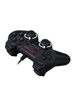 E-Train E-train (GP002) Game Pad USB 1 Hand with Dual Analog Vibration EJ-03 - Black  - Image 2