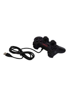 E-Train E-train (GP002) Game Pad USB 1 Hand with Dual Analog Vibration EJ-03 - Black  - Image 3