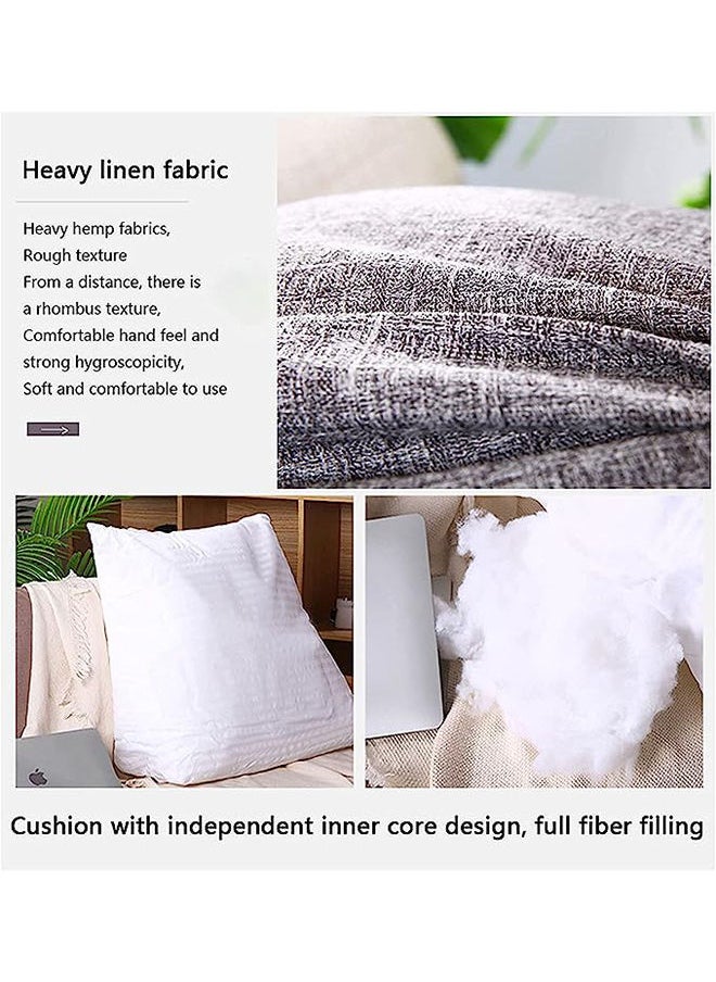 Generic - 2pcs Nordic Simple Triangle Pillow Flex Back Support Neck Support Reading Pillow Adjustable Back Wedge Cushion Sofa Bed Office Chair Rest Reading Pillow Grey - Image 1