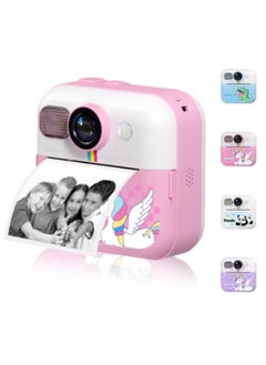MOCOM CP02 Kids Instant Print Camera with 2.4" Screen, 1500mAh Battery, Expandable Storage up to 32GB, Thermal Printing, Digital Camera for Kids Ages 3-14, Birthday Gifts for Girls and Boys, HD Photography & Video Recorder, Toddler Camera Toy  - Image 2