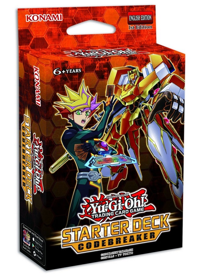 Yu-Gi-Oh! Konami YuGiOh Trading Card Game Starter Deck: Codebreaker