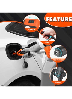 Meiyilan Portable Gas Power Battery Pump, 2025 New Portable Battery Pump for Gas, Fuel, Diesel, Water Transfer, Upgraded Hand Fuel Transfer Pump Gas Pump for Gas Can, Transfer Pump Battery Operated  - Image 5