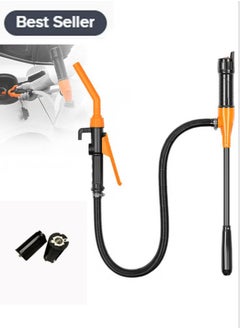 Meiyilan Portable Gas Power Battery Pump, 2025 New Portable Battery Pump for Gas, Fuel, Diesel, Water Transfer, Upgraded Hand Fuel Transfer Pump Gas Pump for Gas Can, Transfer Pump Battery Operated  - Image 1