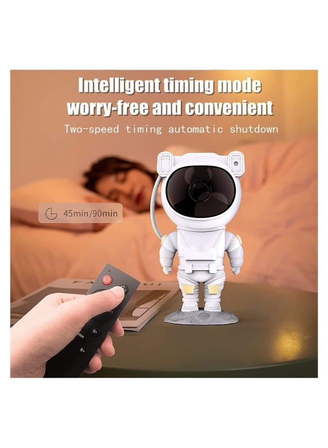 ACLIX Star Projector Night Light with Timer, Remote Control and 360°Adjustable Design, Astronaut Nebula Galaxy Night Light Projector for Children Adults Baby Bedroom, Party Room and Game Room - Image 4