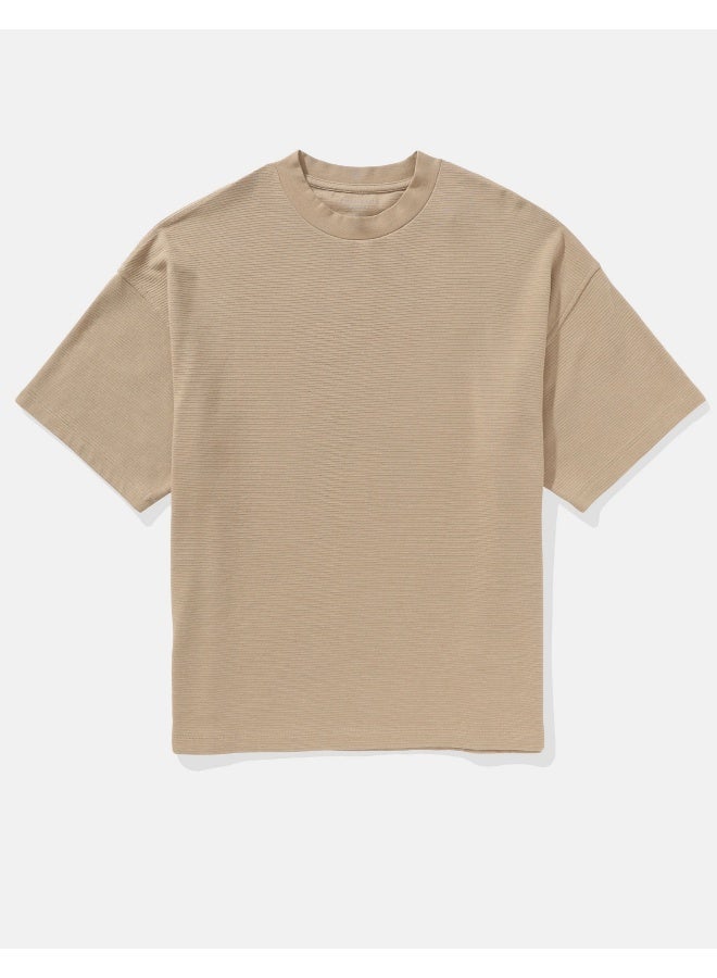 American Eagle AE Oversized Textured T-Shirt  - Image 4