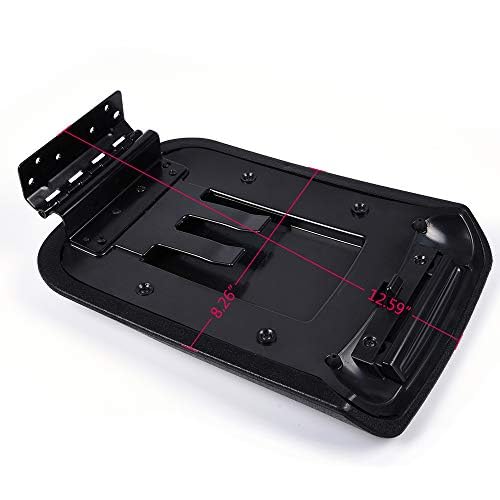 GPLUS G-PLUS Center Console Armrest Lid w/Latch Black Smooth Compatible with Ford Mustang 2005 2006 2007 2008 2009 5R3Z6306024AAC - Image 2