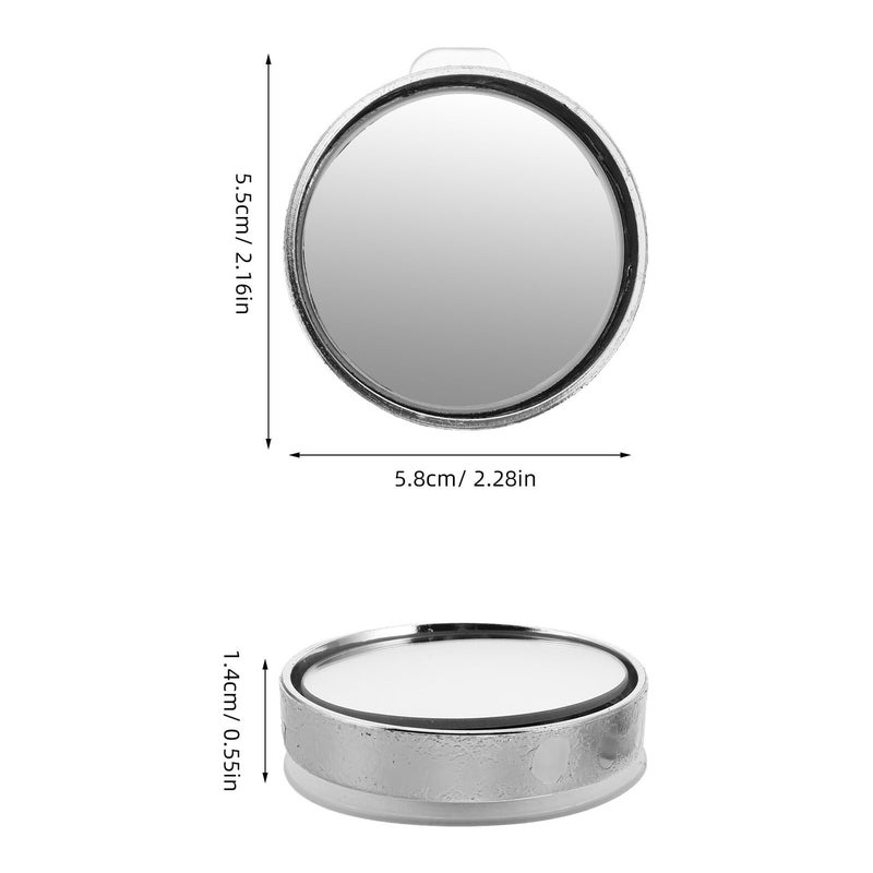 Universal Car Rear View Blind Spot Mirror Pair 360 Adjustable Wide Angle Suction Cup - Image 3