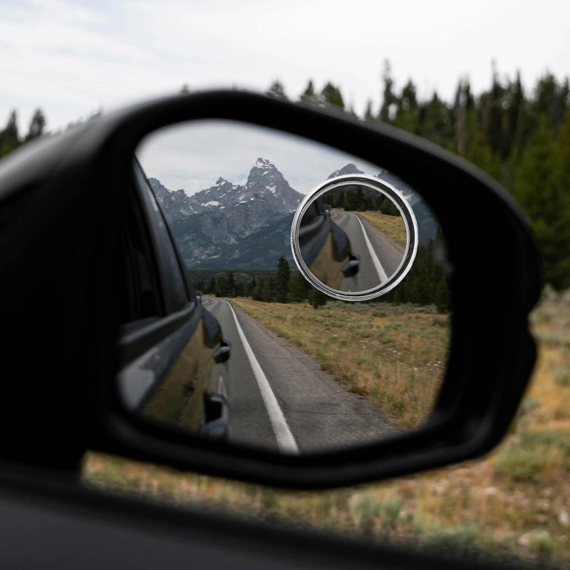 Universal Car Rear View Blind Spot Mirror Pair 360 Adjustable Wide Angle Suction Cup - Image 5