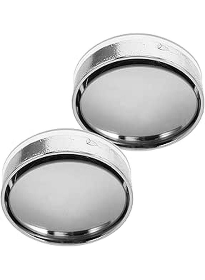 Universal Car Rear View Blind Spot Mirror Pair 360 Adjustable Wide Angle Suction Cup - Image 1