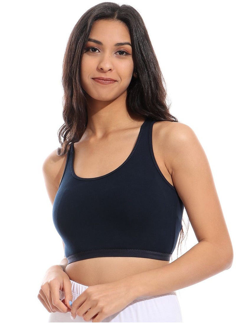 Mesery - Mesery Bundle Of (6) Full Coverage Non-wired Cross Back Sportive Bra - Image 1