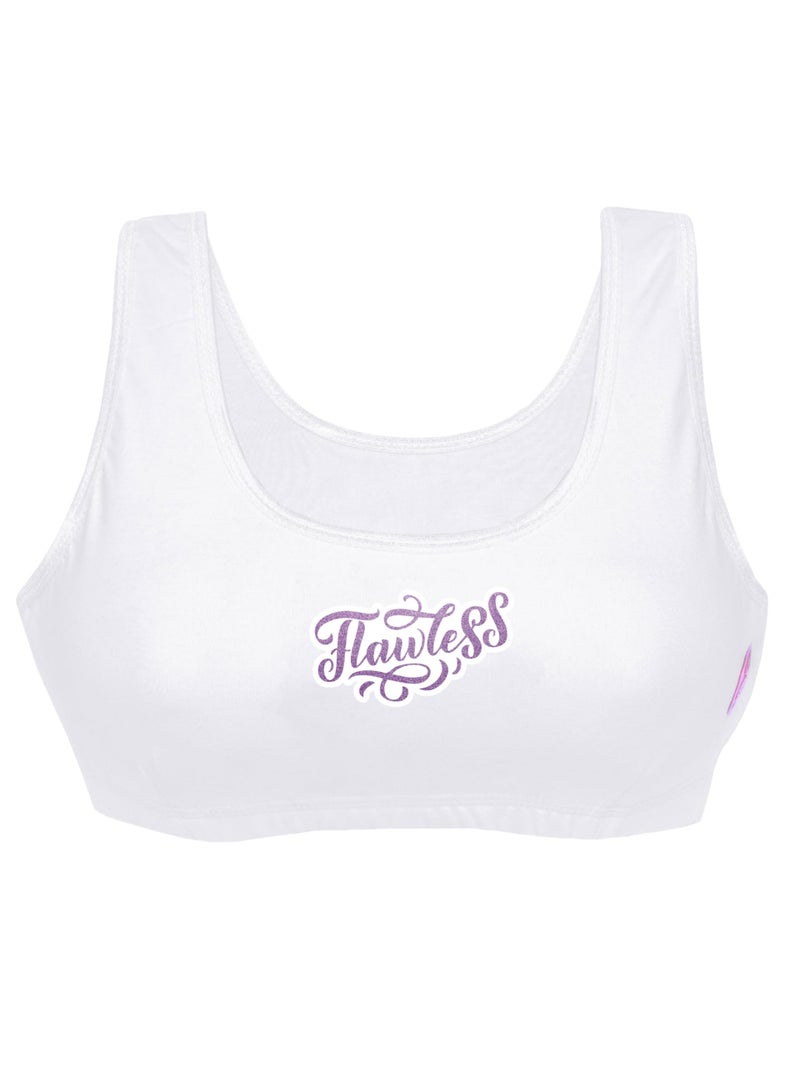 DChica Essentials Comfortable Non Padded, Non Wired No Hook Broad & Thin Strap Bras (Set of 4)_Color May Vary - Image 5