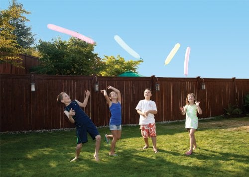 Toysmith 20 Rocket Balloons with Pump,(Colors May Vary),Various Packaging. - Image 2