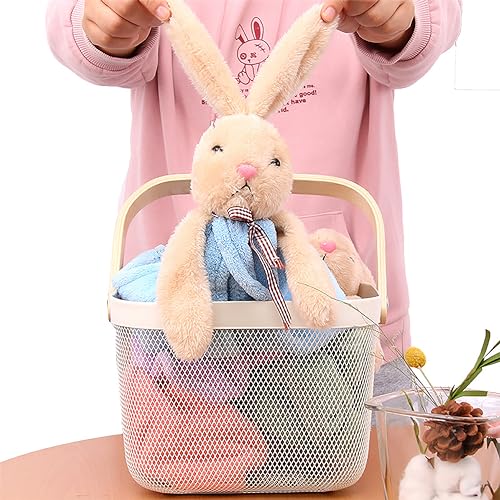 CLUZE Super Soft Rabbit Hanging Hand Towel for Kitchen and Bathroom Absorbent Thick Coral Velvet Hand Towels with Hanging Loop Fast Drying Microfiber (Pack of 3) - Image 2