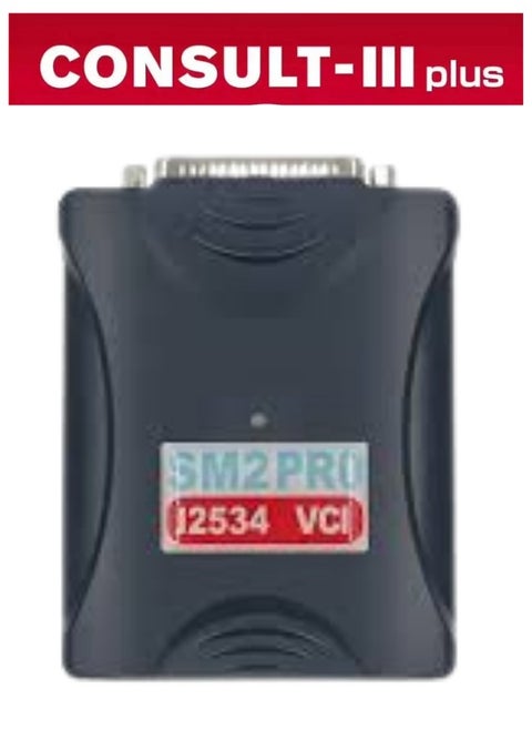 Consult III Plus J2534 Passthru Software With J2534 VCI SM2 PRO Car Scanner & ECM TCM PCM BCM Programmer 2in1 V75 Free Install Activation Online