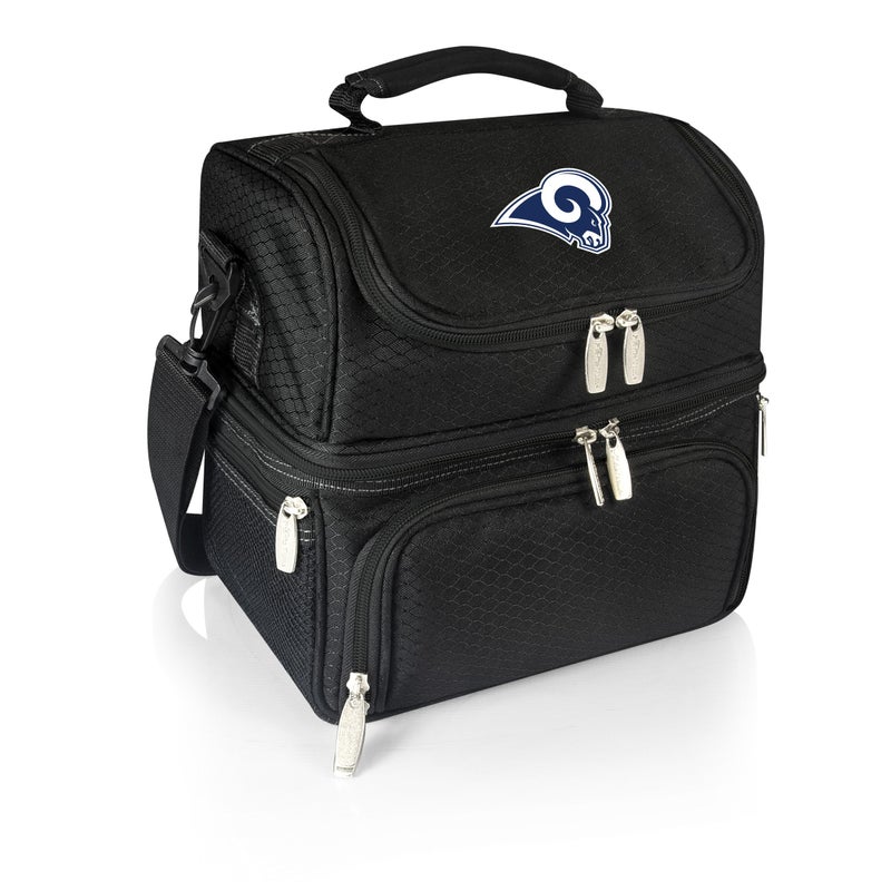 PICNIC TIME Black Los Angeles Rams Pranzo Lunch Tote - Image 5