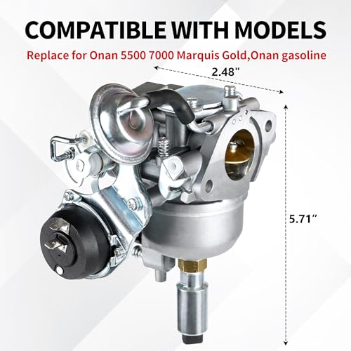YDO Carburetor for Onan 5500 7000 Marquis Gold Generator HGJAA HGJAB HGJAC HGJAE HGJAF, Carb replaces OE# 541-0765 141-0983 146-0774 - Image 3