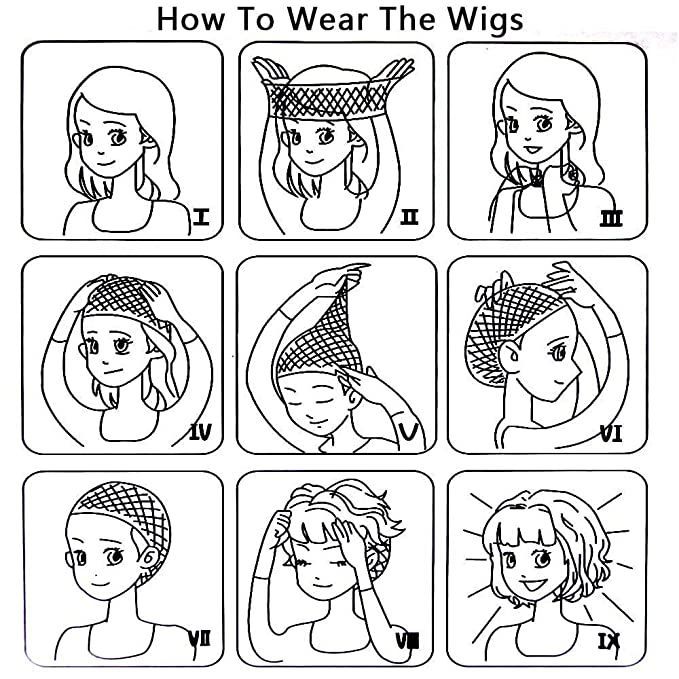 Halloween Short Red cosplay Wig - Image 3