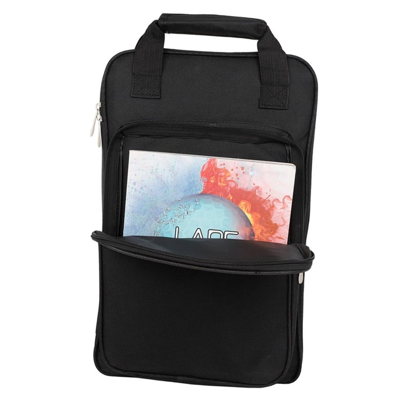 Large Capacity Drumstick Storage Bag With Shoulder Strap Thick Oxford Cloth Black - Image 5