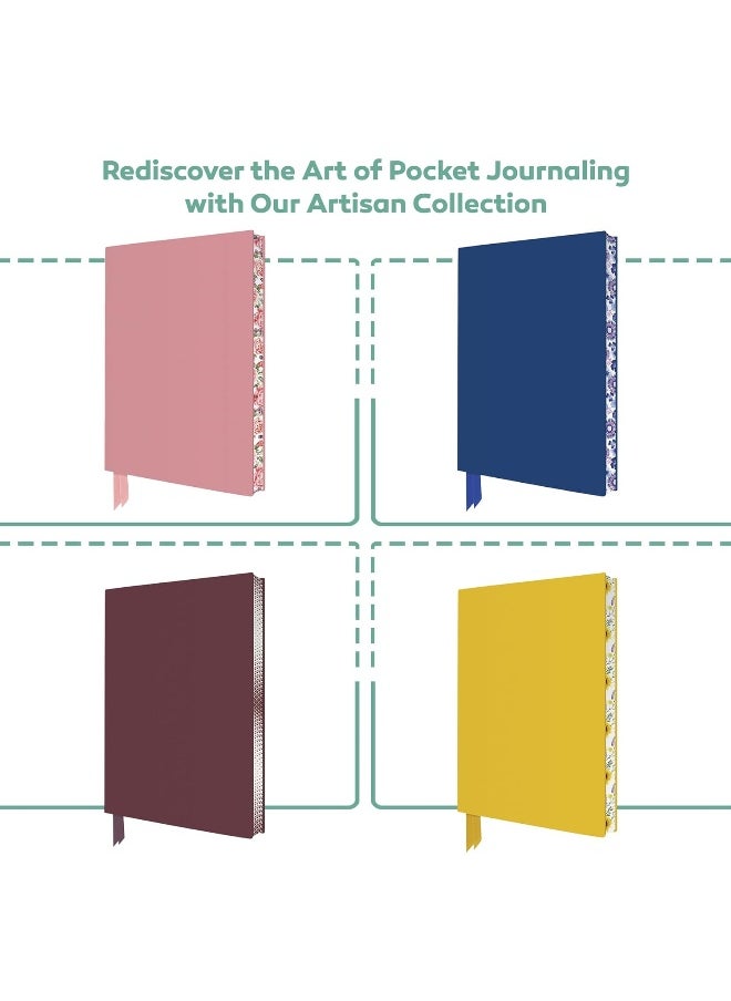 Lipstick Pink Artisan Pocket Journal (Flame Tree Journals)  - Image 4