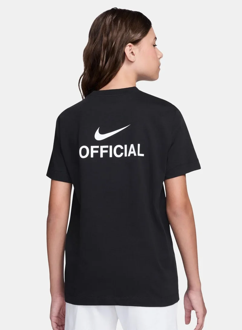 Nike Youth Nsw Official T-Shirt