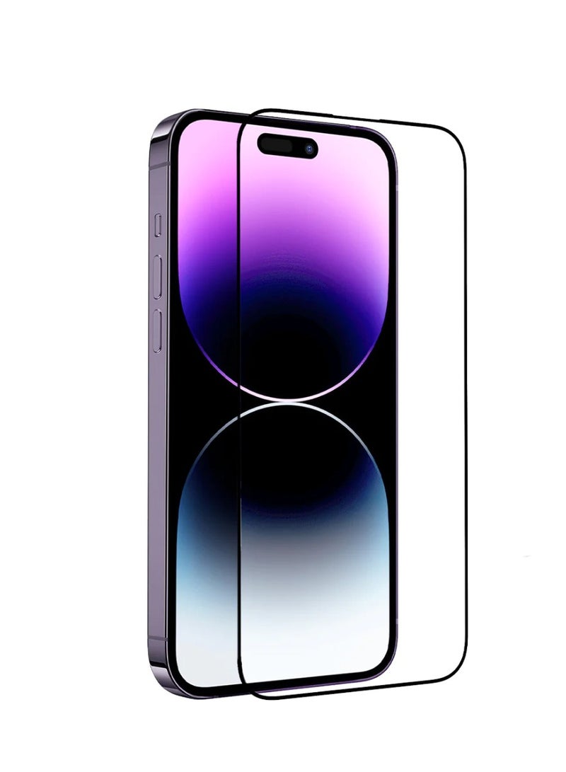 Digi Core طقم واقي شاشة شفاف مكون من 3 قطع من الزجاج المقسى لهاتف iPhone 14 Pro Max مقاس 6.1 بوصة، زجاج مقسى مضاد للتجسس، زجاج iPhone مقاوم للخدش بتغطية كاملة (شفاف، iPhone 14) - Image 4