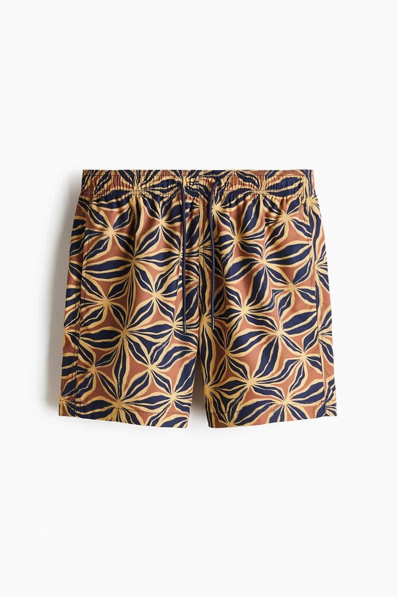 H&M  Patterned swim shorts for Men | Best Price UAE