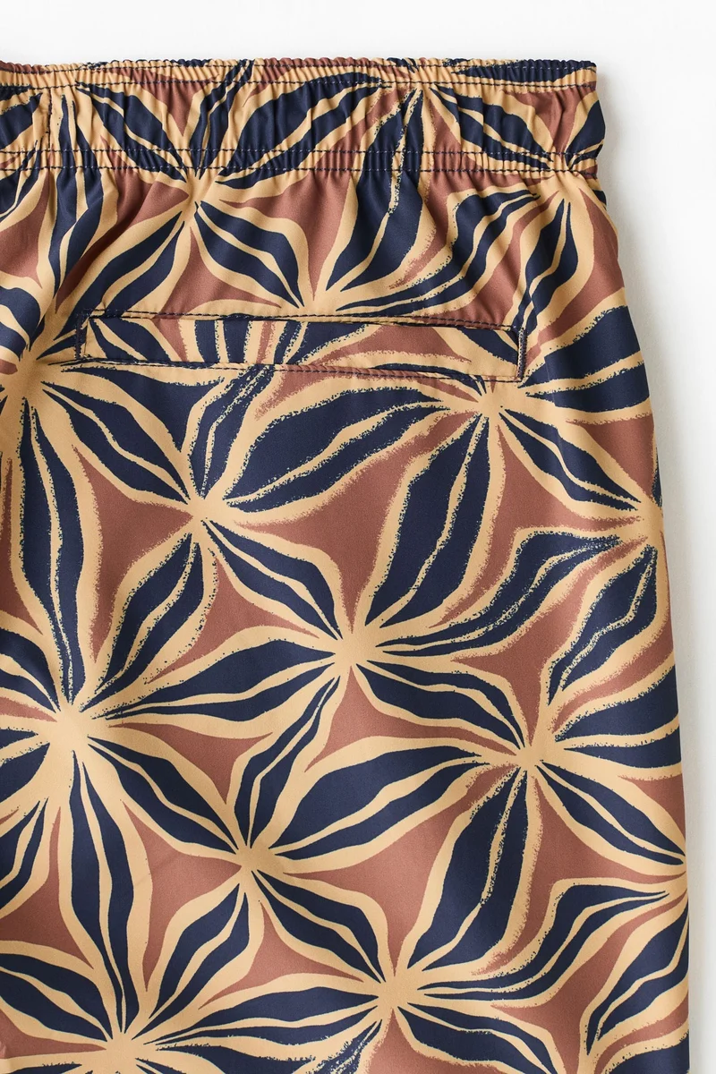 H&M  Patterned swim shorts for Men | Best Price UAE