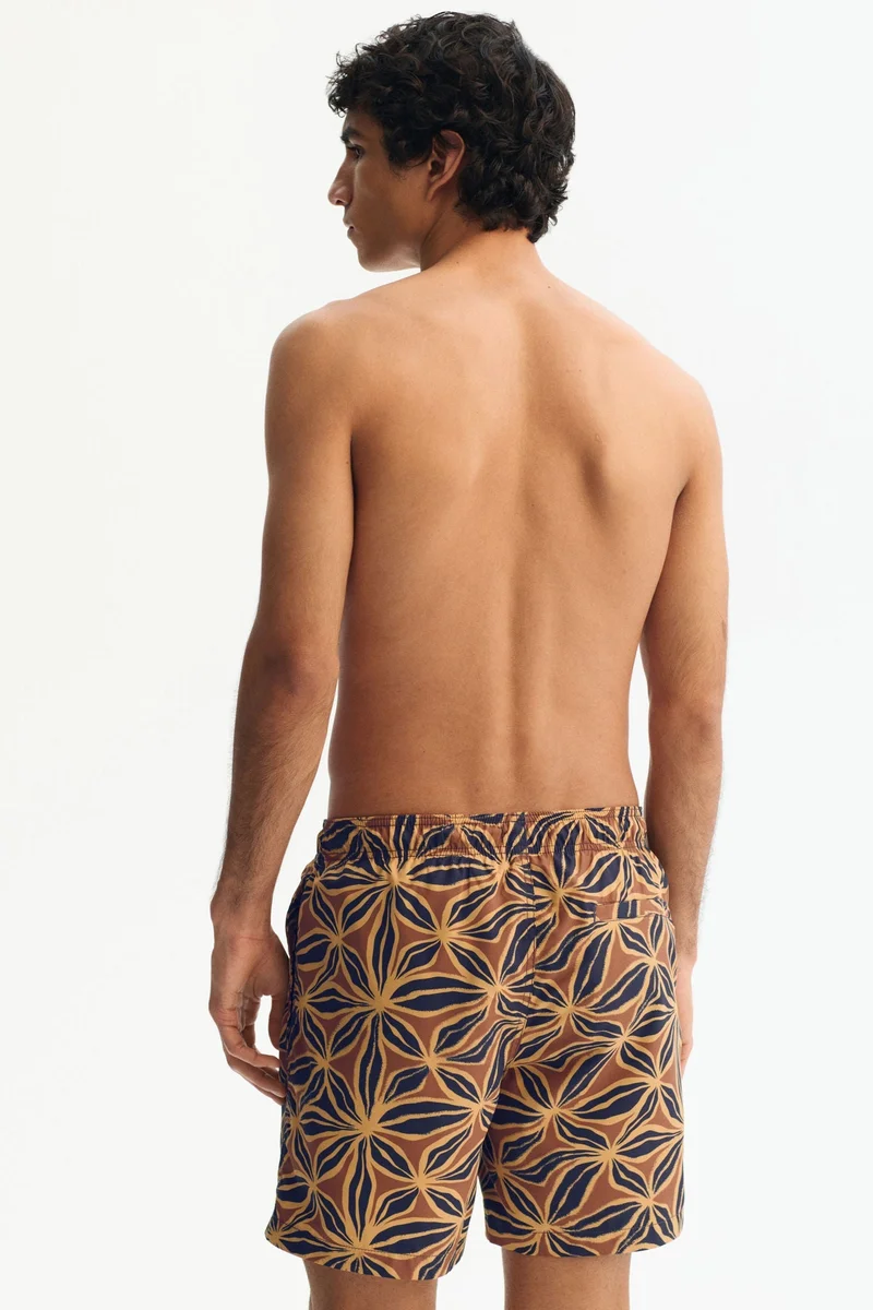 H&M  Patterned swim shorts for Men | Best Price UAE